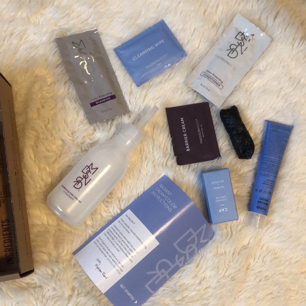 Madison reed radiant cream hair color kit in Siena Brown